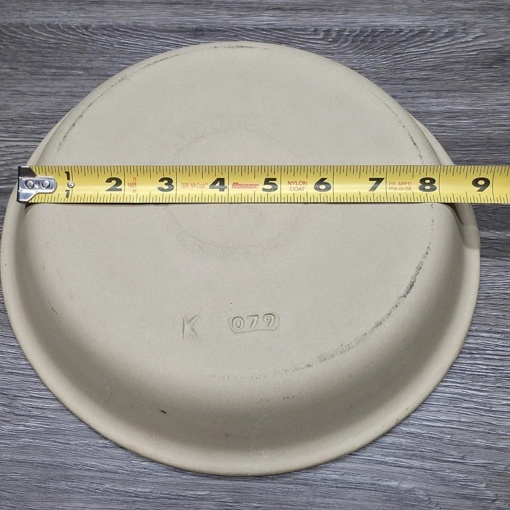 Pampered Chef Stoneware 9in Pie Plate Family Heritage Collection 1425 USA
